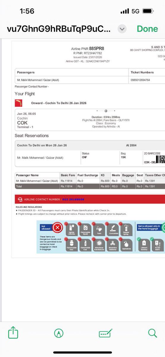 bhatashfaq's tweet photo. @airindia Please look in this urgent and cc to respected @DGCAIndia @JM_Scindia https://t.co/pUOPJRdiag