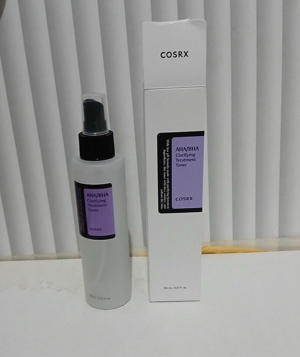 Awalnya cuma coba2 pake skincare korea yaitu COSRX AHA BHA Clarifying Toner, tapi tnyata hasilnya oke bgt. Dipakenya adem bgt &amp; bikin kulit jadi lembab juga #COSRXIndonesia #TemanCOSRX #KoreanSkincare