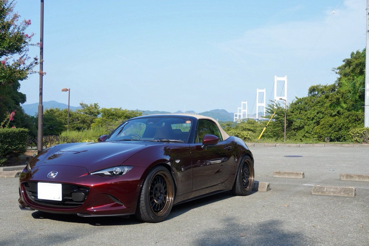 veil_8's tweet image. #社外ホイール倶楽部
#workwheel 
ロードスターでseeker FDは、まぁ見ない💡