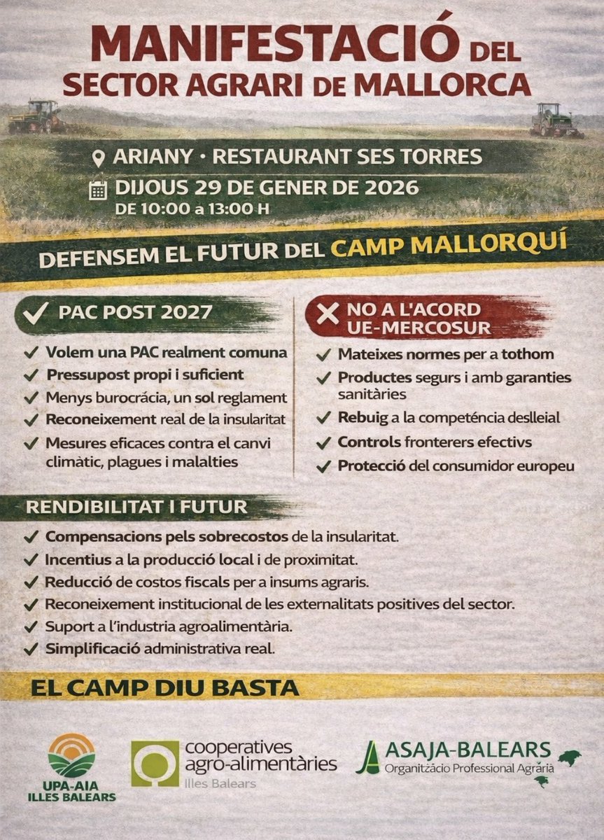 Conselleria d'Agricultura, Pesca i Medi Natural tweet media