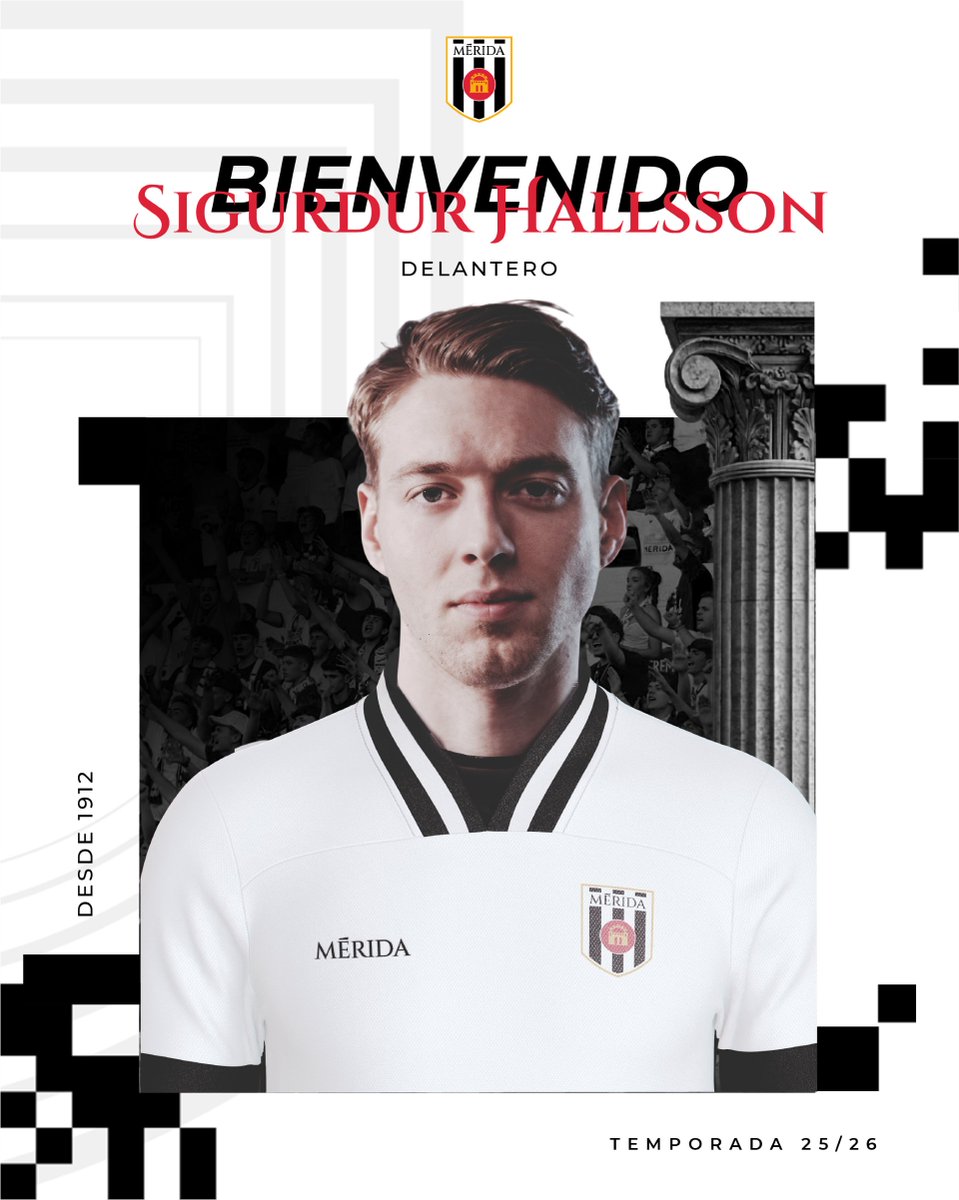 ✅ 𝐎𝐅𝐈𝐂𝐈𝐀𝐋 | 

Acuerdo con <a href="/fhingar/">Fimleikafélag Hafnarfjarðar</a> para el traspaso del delantero Sigurdur Bjartur Hallsson 

👋🏼 Bienvenido a tu nueva casa, romano ⚪️⚫️

📲 admerida.es/acuerdo-con-el…