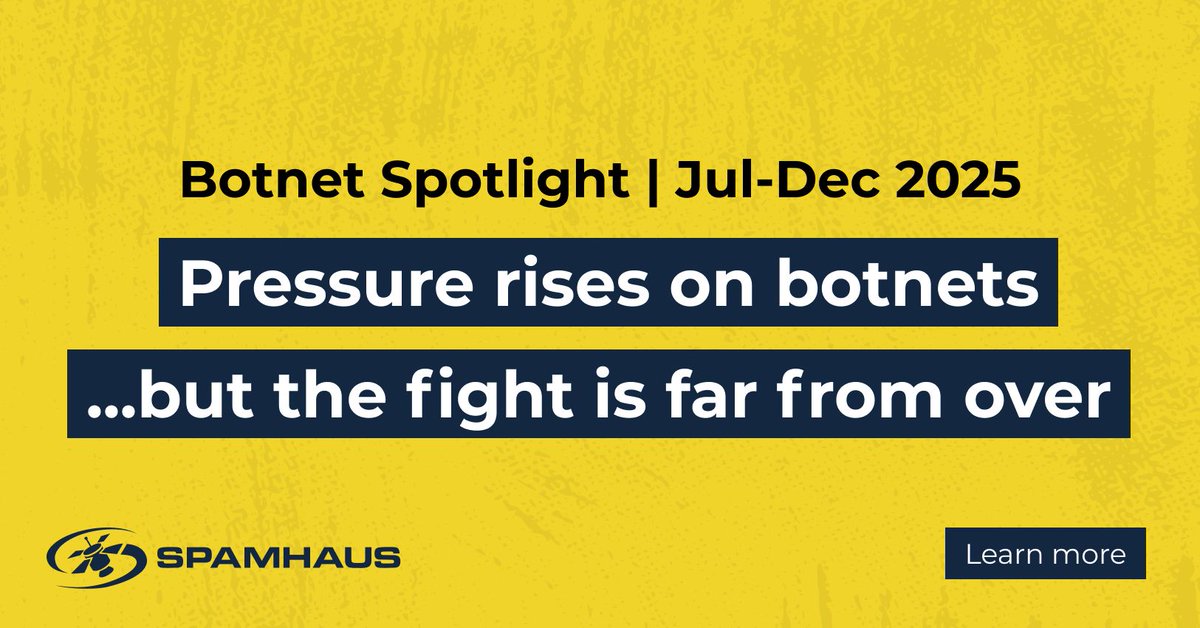 Spamhaus tweet media