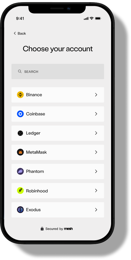 We just led a $75M round into <a href="/meshpay/">Mesh</a> at a $1B valuation. 

Here's why: Mesh is, in short, Plaid for crypto.

It's the simplest SDK for integrating depositing crypto from anywhere you hold it—exchanges, wallets, fintechs, without having to close the app or futz around with QR
