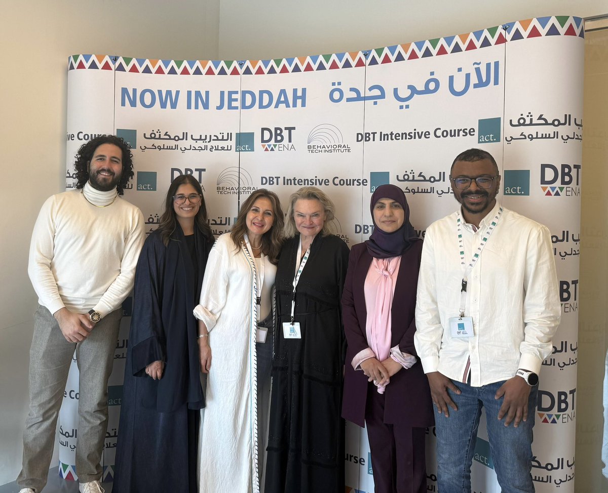 bgazzaz's tweet photo. Day 5 #DBT intensive training part 2 in #Jeddah @actcenter @DbtMena @BehavioralTech https://t.co/0Mc0GeHkLm