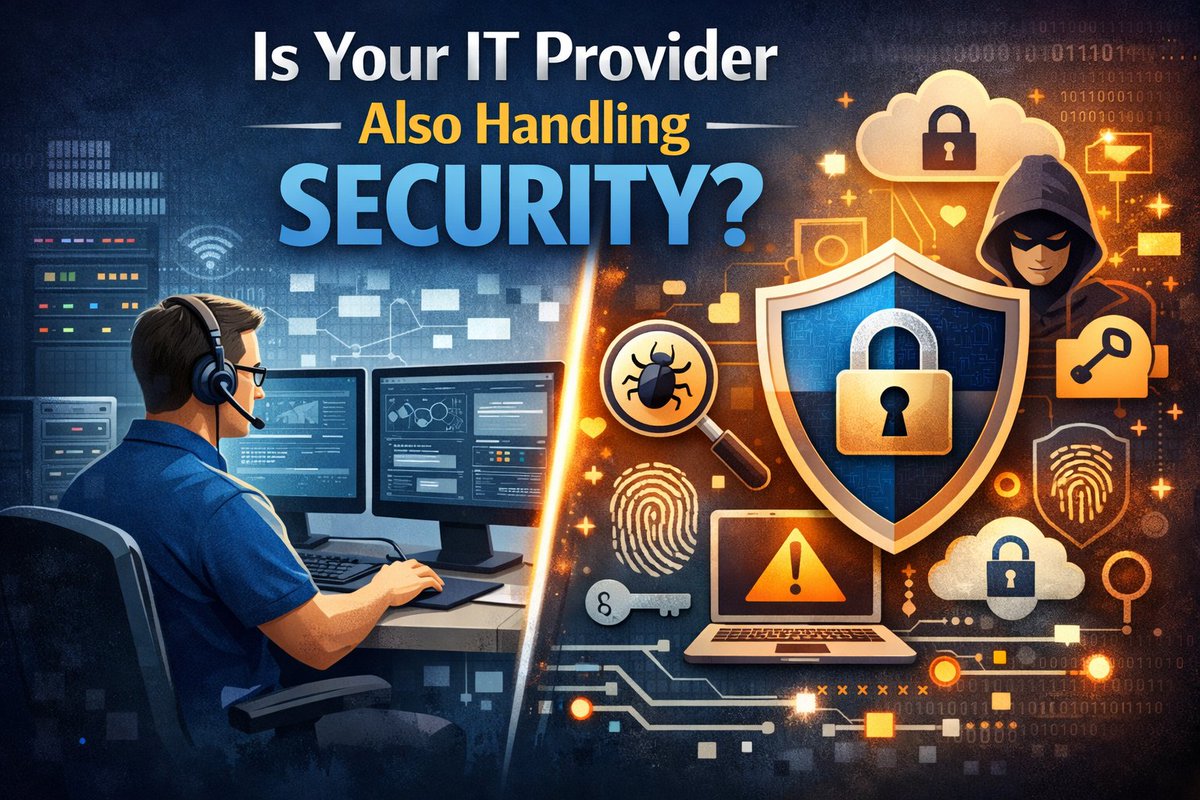 4BISCOM's tweet photo. Read our blog to learn where IT ends and where security begins, and how to make sure your business is actually protected.

https://t.co/BBe9axjDJA

Luck runs out. Preparation doesn’t.

#CyberSecurity #ITSecurity #BusinessRisk #ManagedSecurity #4BIS https://t.co/ILtqXS13tA