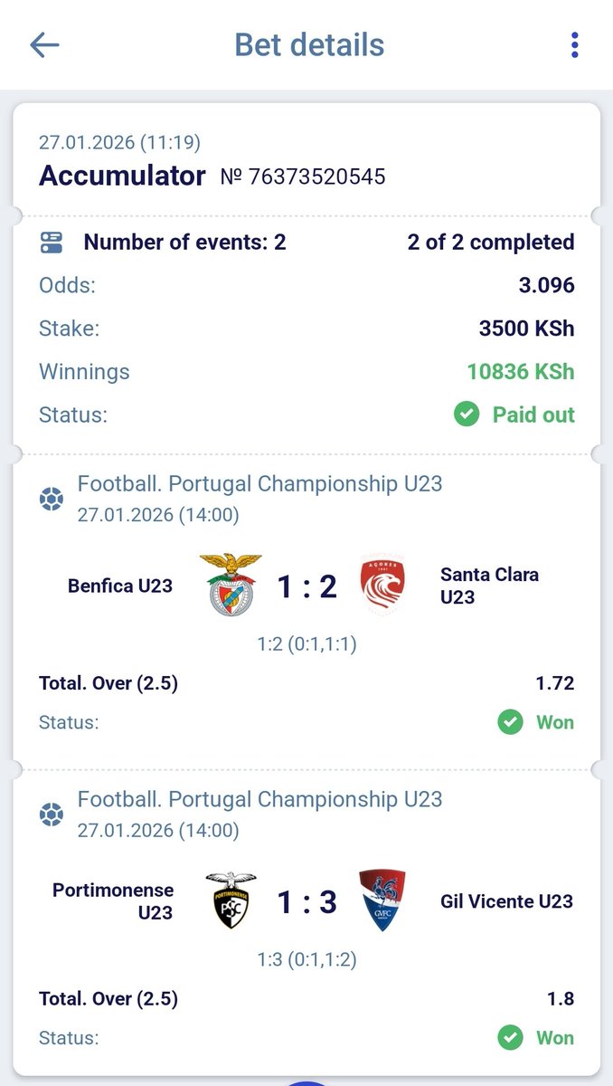 mannupierre_'s tweet image. #Paripesa Tip 1 paid out 🔥✅️
Big Congratulations To Y’all 👌

Claim first deposit  bonus upon registration here.

Reg: paripesa.bet/maxon
Use promocode 👉 MAXON

Download App: paripesa.bet/maxonapp