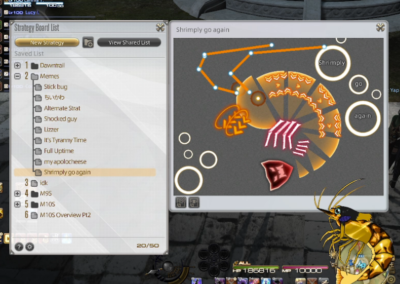 Look what my wonderful partner made klajd;lfa;flaslfk
SHRIMPLY GO AGAIN
#FFXIV #FF14