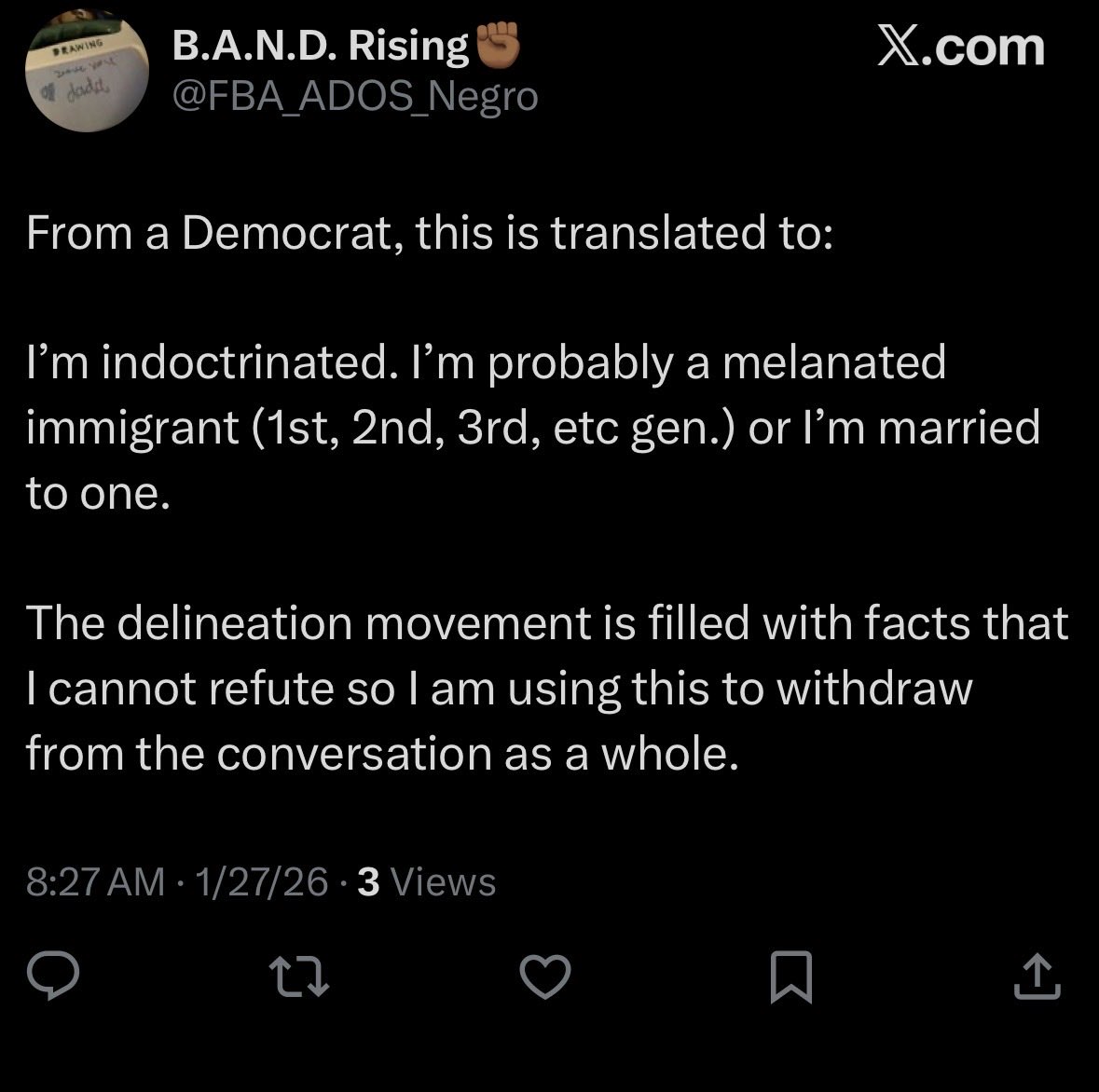 legallyminded's tweet image. Just loud and wrong but don’t worry I’m gonna help you out. Another one bites the dust! #Bye #BLOCKED