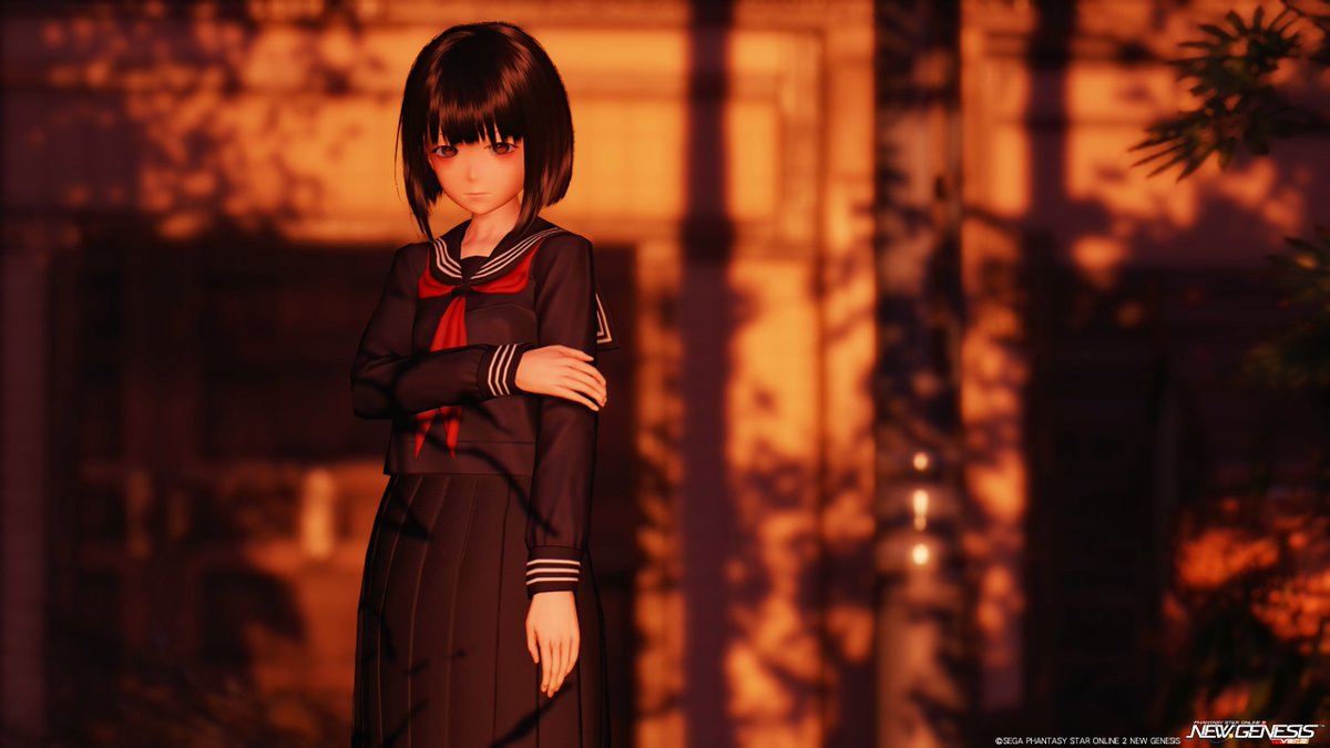 RUIS_MAX's tweet image. 素晴らしいCS紹介して頂きました。
逢魔が時の異界に迷いこんだ少女が怪異から逃げるみたいなゲーム始まったわ('ω')
#PSO2NGS