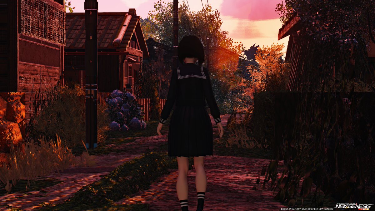 RUIS_MAX's tweet image. 素晴らしいCS紹介して頂きました。
逢魔が時の異界に迷いこんだ少女が怪異から逃げるみたいなゲーム始まったわ('ω')
#PSO2NGS