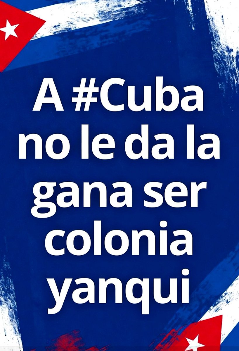 #CubaEsCoraje 🇨🇺

1ro intentan ahogarnos con sanciones. 
2do bombardean a nuestro aliado energético. 
3ro Bloqueo naval tema combustible. 
 
Martí : Plan contra plan. 
"No conocen la respiración artificial de un pueblo que aprendió a vivir bajo el agua del bloqueo. Sobreviviremos