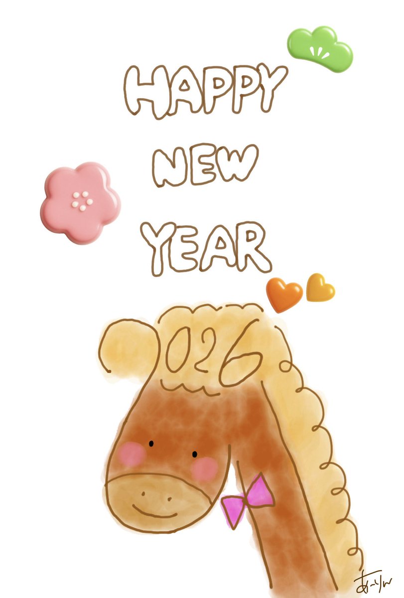 【今年もよろしくおねがいします】

今更ながら、今年のご挨拶を。。。
クリスマスごろから何だか体調が今ひとつだったりで、なかなか新年のご挨拶ができぬままもう一月が終わろうとしてます😵早い！！