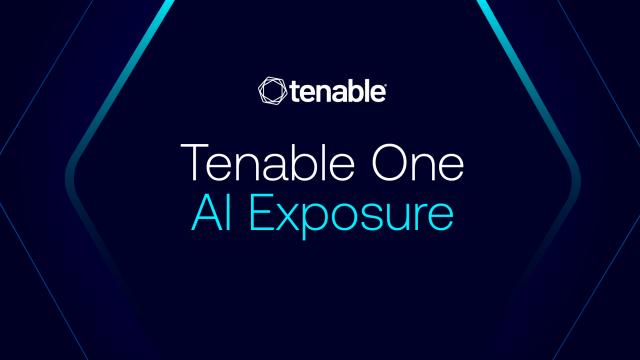 Minaperrot's tweet photo. Tenable announced general availability of Tenable One AI Exposure. With this release, the Tenable One Exposure Management Platform unifies AI protection, discovery and usage governance across the enterprise – including SaaS platforms, cloud services,... https://t.co/n8Q7ale1q9 https://t.co/e7fGK1ZAxx