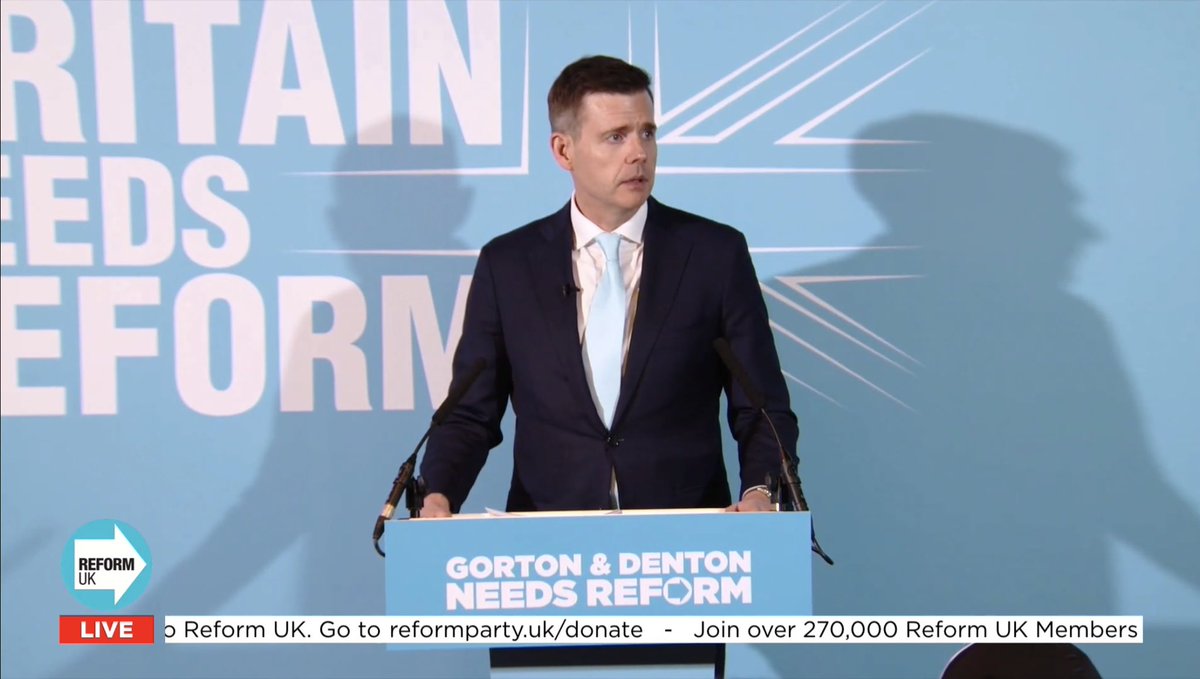 ArchRose90's tweet image. Matt Goodwin is Reform’s Gorton &amp;amp; Denton candidate.

All the best @GoodwinMJ 🙏🏽 

He’ll be a great asset in Parliament!