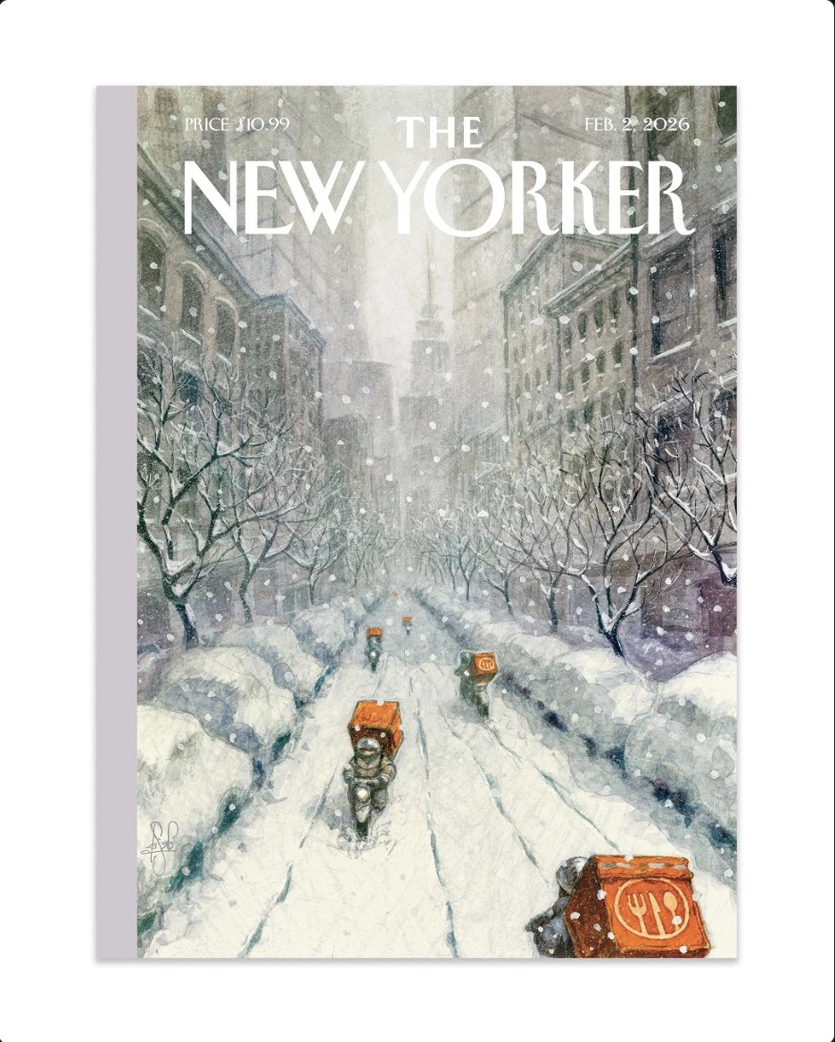 La tapa del New Yorker de esta semana. Sobran las palabras para describir el mundo actual.