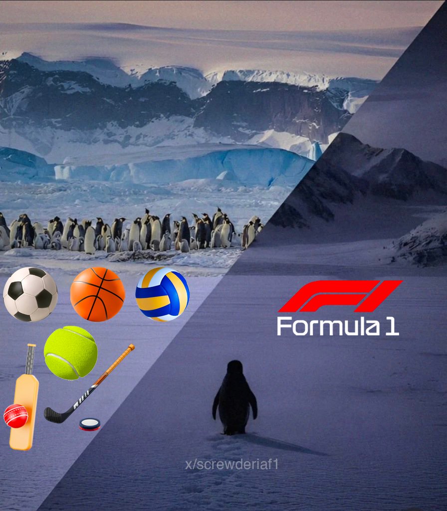 How it feels being the only one watching F1 among friends