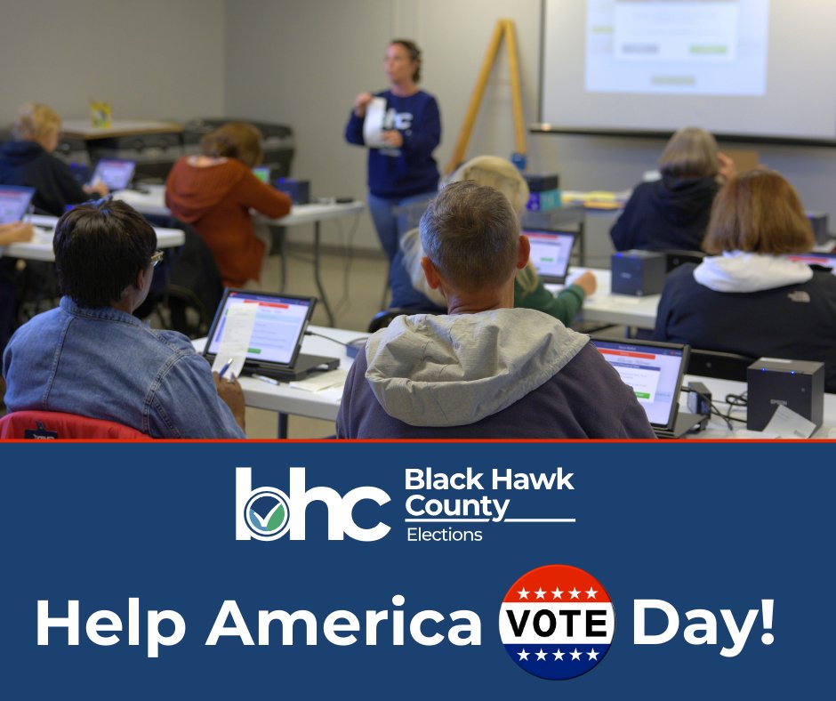 Black Hawk County Auditor and Elections tweet media