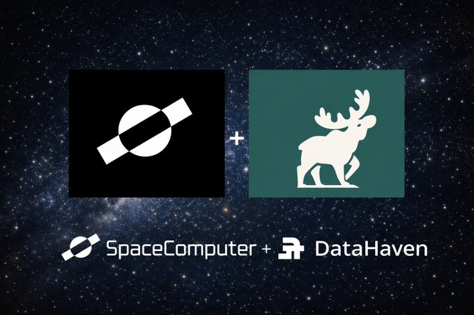 Space-based compute paired with verifiable storage changes the trust model entirely.
<a href="/DataHaven_xyz/">DataHaven 🫎</a> &amp; <a href="/SpaceComputerIO/">SpaceComputer - 天机</a>
are pushing data into physically isolated environments, where censorship and tampering are no longer assumptions. Trust infrastructure doesn’t stop at Earth.