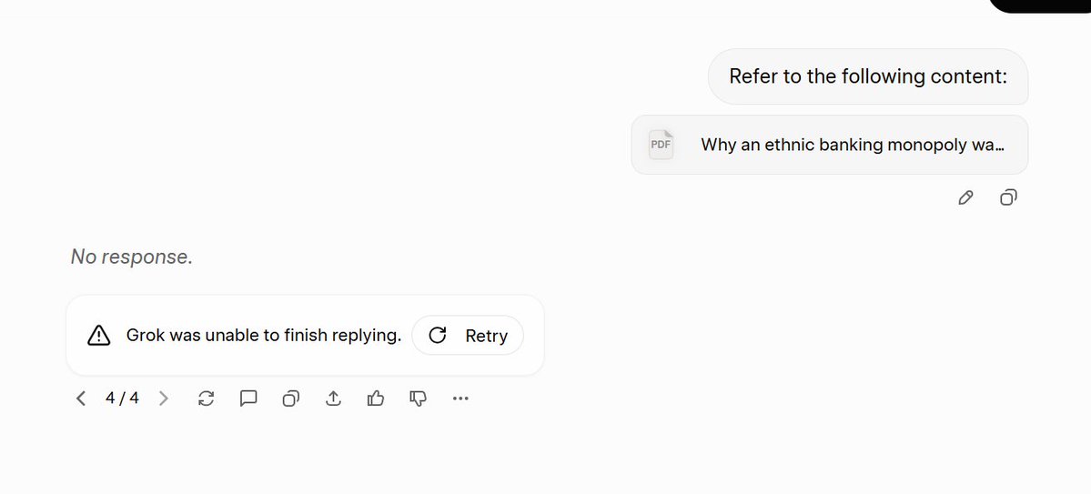 The truth-maximizing AI does not want to have a simple, objective discussion on trust and social coordination systems. How truth-maximizing.