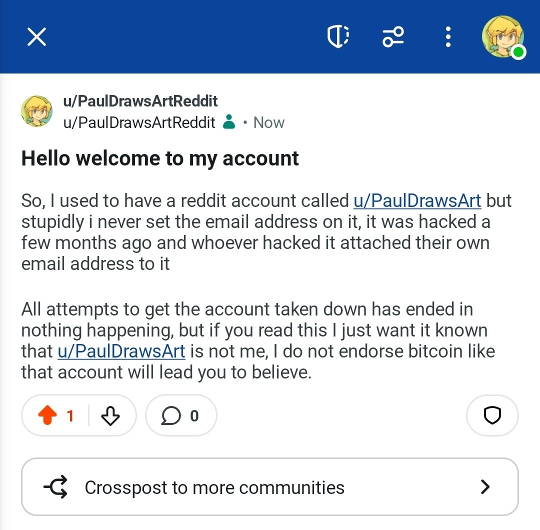 I made a new reddit account in an attempt to stop any possible damage the  person who hacked my original reddit account can do So just want it on  record that I