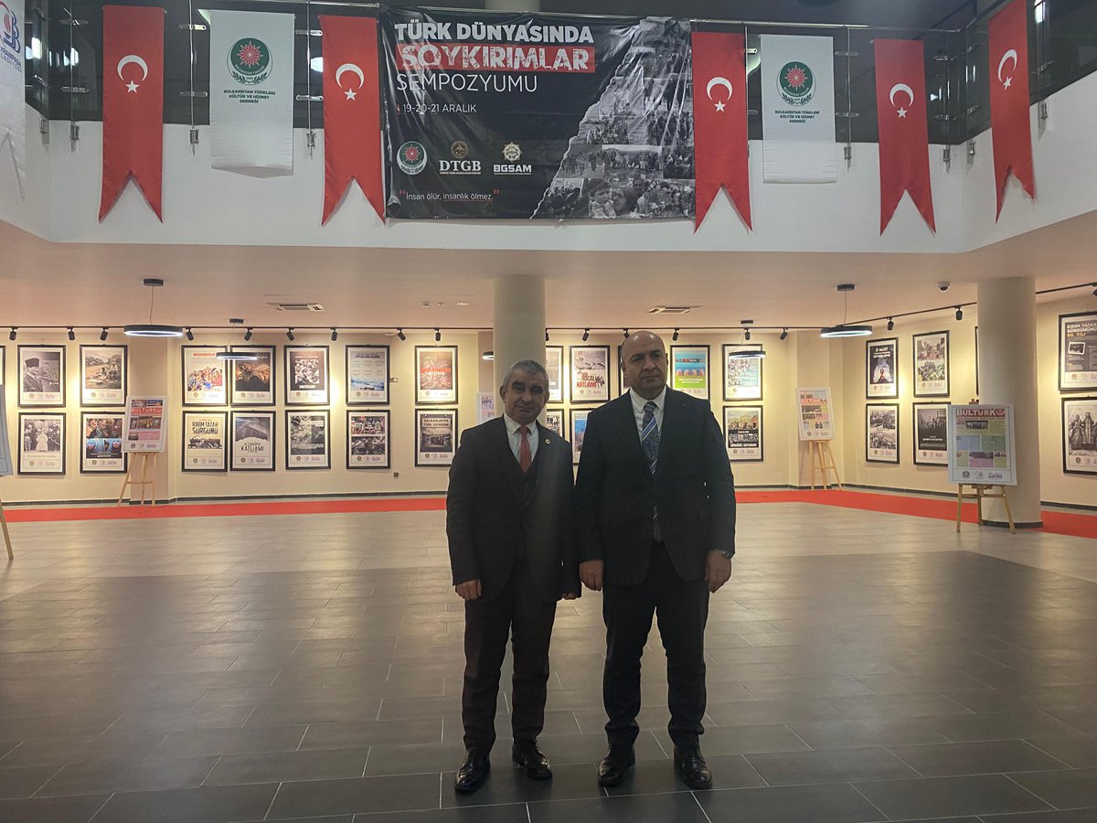 Bayrampaşa Kaymakamı Sayın Abdullah Çiftçi’ye, Türk dünyasında yaşanan soykırımların tarihsel ve toplumsal boyutlarıyla ele alındığı “Türk Dünyasında Soykırımlar” Sempozyumu’na gösterdiği ilgi ve ziyaretleri dolayısıyla teşekkür ederiz.

@abdullahciftci7249 

#türk #soykırım