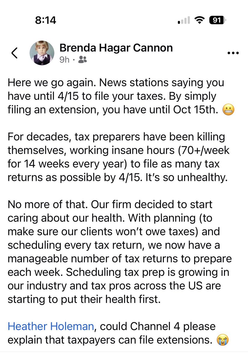 Brenda Cannon, CPA tweet media