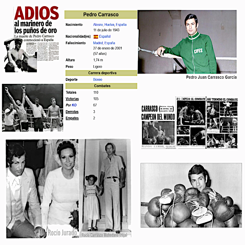 _WalkWalk_'s tweet photo. 2001 ✝︎ 2026 
Un día como hoy, hace 25 años de la🪦del boxeador🥊🕯 Pedro Carrasco 🕯, campeón mundial del peso ligero y referente del deporte en España. 
𖤓 #PedroCarrasco  con Rocío Jurado 
y su hija Rocío Carrasco Mohedano 𖤓
#APOYOROCIO27E #MareaFucsia https://t.co/KuYwbH0FQf