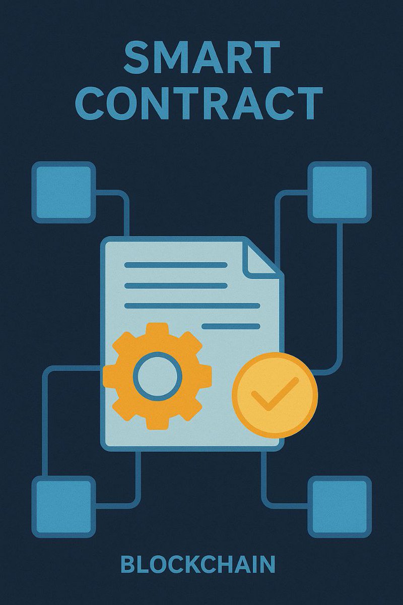 🧠 Daily Nugget SMART CONTRACT EXPLAINED A smart contract is a  self-executing piece of code stored on the blockchain. Once the set  conditions are met, it runs automatically — no need for