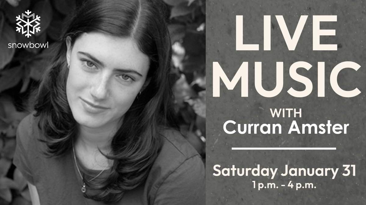 MiddleburySB's tweet photo. Live music. Mountain views. Weekend vibes. Every Saturday from 1-4 at the Middlebury Snow Bowl! Join us this Saturday for Middlebury's Curran Amster and friends🎸🎶❄️

More details at https://t.co/tWT2nP4q8D https://t.co/GABFQEqNsc