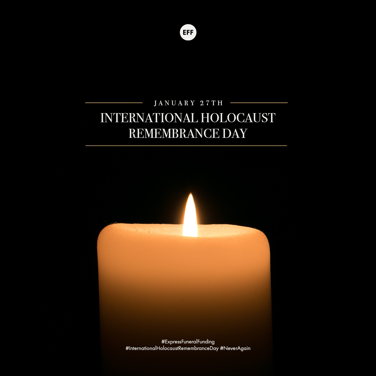 Today we pause to remember and honor those who lost their lives during the Holocaust and those Righteous Among the Nations who valiantly gave their all to save countless lives at the risk of their own. Never forget, never again. #InternationalHolocaustRemembranceDay