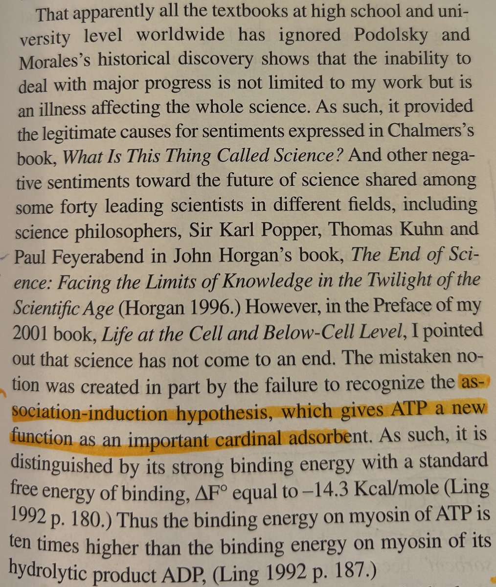 For those who care - how ATP really works inside the cell. 
#AIHtheory by Gilbert Ling