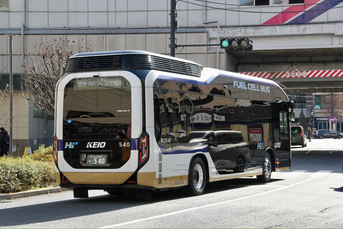 京王バス #京王電鉄バスM22540（ZBC-MUM1NAE） 桜ヶ丘の水素だと思っ