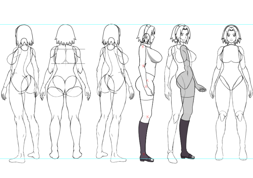 GoldenOuken's tweet photo. Building Multiview Rig for my new unity game #unity #indiegame #indiedev #sakuraharuno #NARUTO https://t.co/kmeRmP5jnD