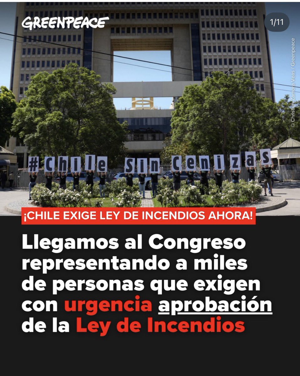 jorgecibia's tweet image. Somos más, muchos más los que exigimos #LeyDeIncendio ahora ya.

@ximerincon conteste

@GreenpeaceCL 
#LeyDeIncendios 
#Chilesincenizas