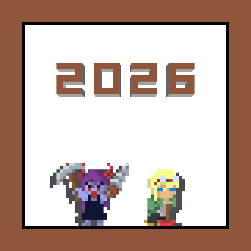 menonstudio's tweet photo. 今更ですがあけましておめでとうございます！！
2026年はXへのポスト頻度と新作販売のペースを上げられるよう頑張ります。 https://t.co/0XgVhsvYLd