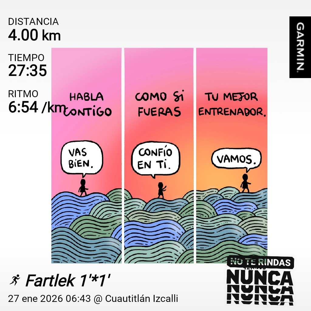 J_dmoreno's tweet photo. Martes de #Fartlek 1*1
Entrenó listo...👊🤘
#YoElegiCorrer
#DiosCorreConmigo
#UnBesoHastaElCielo
#SomosEquipo
#ConLaMetaEnLaMente https://t.co/b7AIWLiCAx