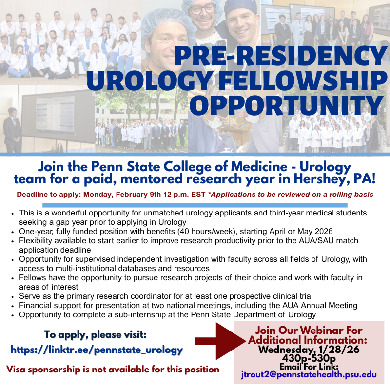 Penn State Urology tweet media