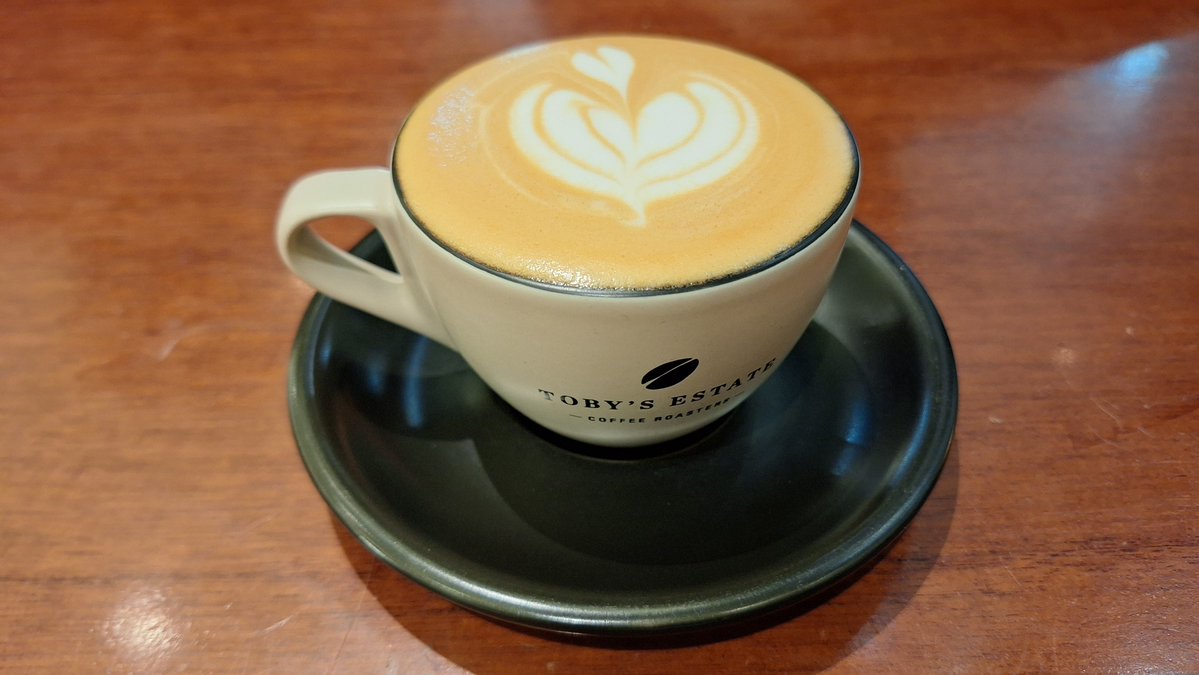 evening coffee. 1 hour ago.