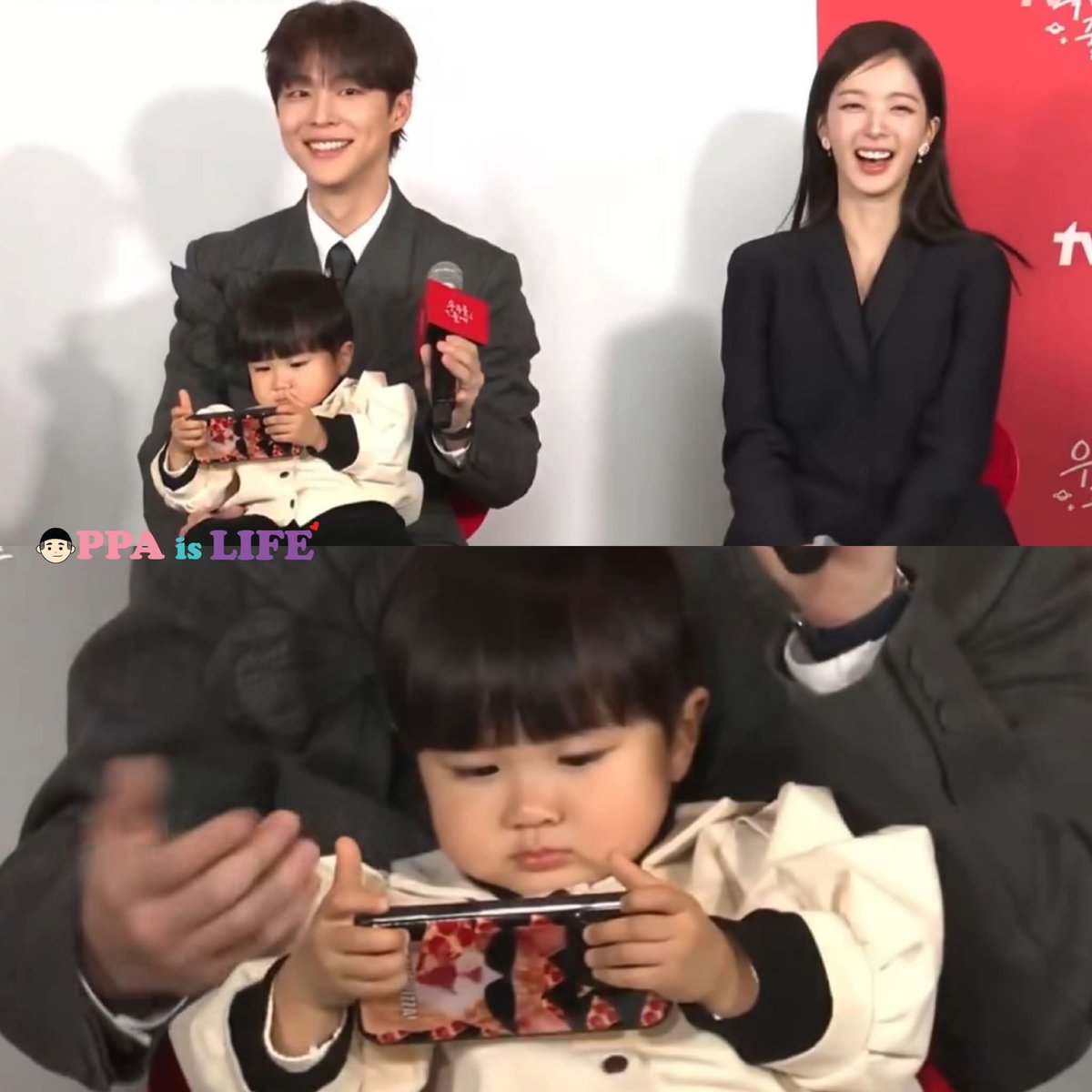 It's giving "my cocomelon is more important than my presscon."

#OurUniverse