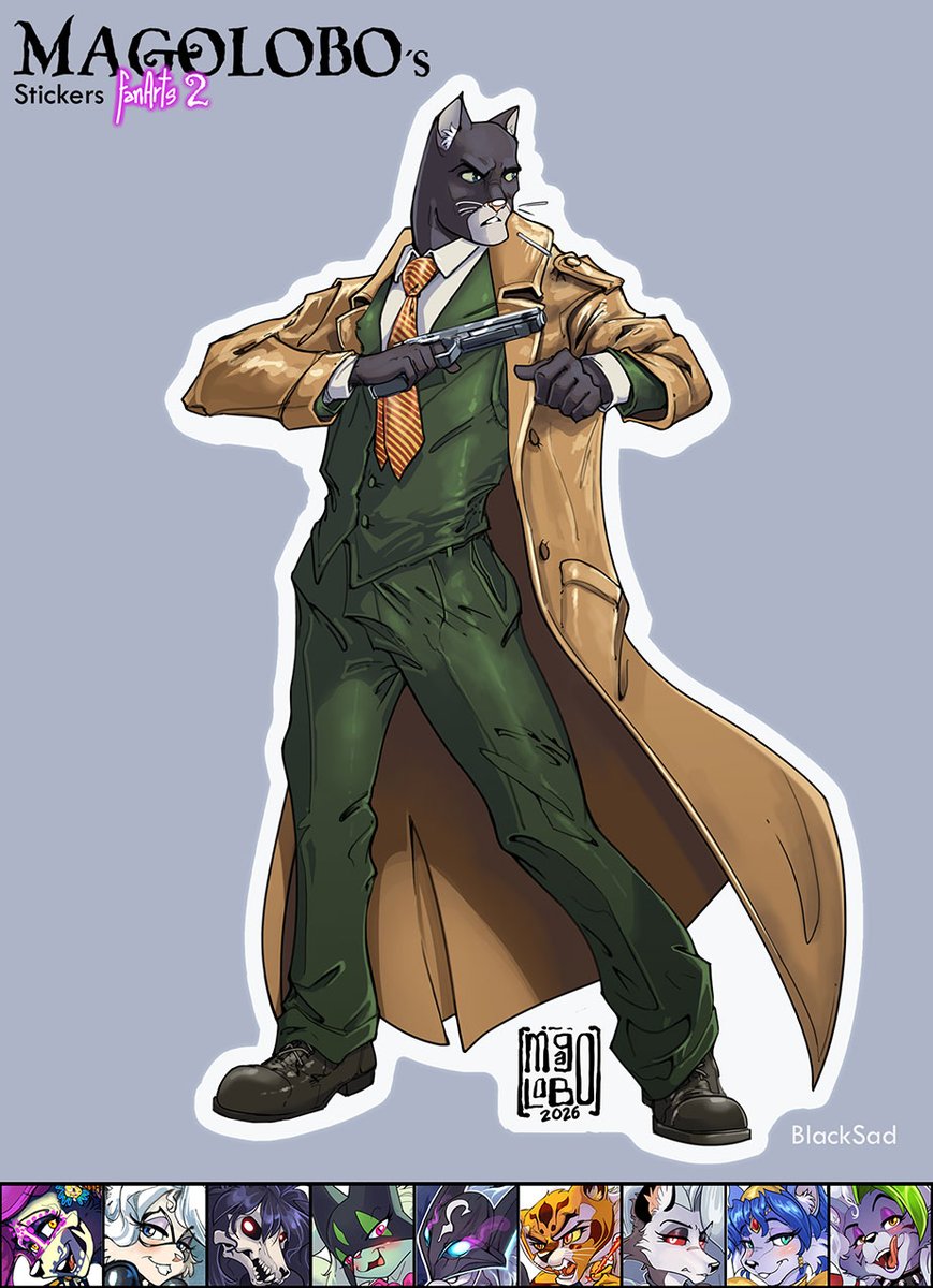 “Blacksad”
De las novelas por Juan Díaz Canales y Juanjo Guarnido por la editorial francesa Dargaud.

#Magolobo #furry #furrydrawing #furryartist #Blacksad #JuanjoGuarnido #juandiazcanales
¡Visiten mi PATREON!: patreon.com/c/Magolobo