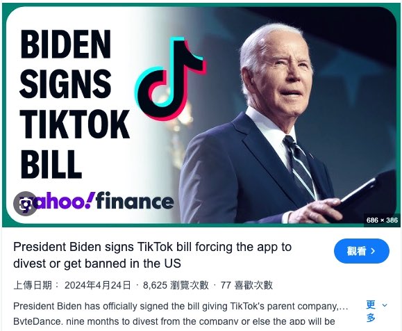 ProudSocialist's tweet image. Look who signed the bill that led to TikTok being sold to billionaire Larry Ellison: None other than Joe Biden. You are complaining about the censorship that your party caused. There is no bigger scam on earth than the capitalist duopoly. Wake up America and reject both parties.