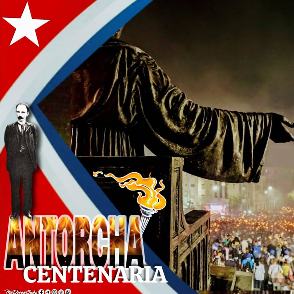 FerrerSulema's tweet photo. #MartiVive 
#AntorchaCentenaria 
¡Nos vemos en la marcha! https://t.co/wMsgCuwuGI