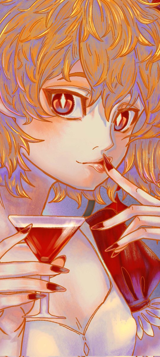 tes_itaytay's tweet photo. sweet blood~

#東方
#東方Project 
#フランドールスカーレット 
#フランドール 
#東方FA https://t.co/eJOusVgtrG