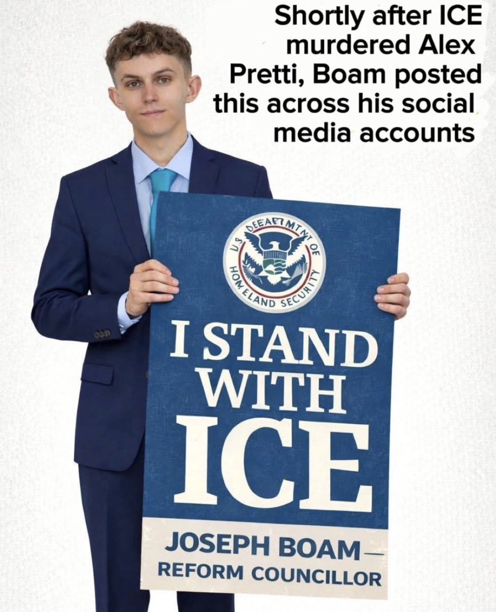 When your most vocal British supporter is a stupid boy with one GCSE you just know that you’ve lost the PR war. 
#ICEboy #Reformoron