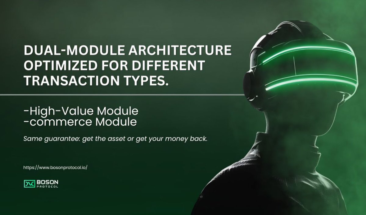 1/4 $BOSON dACP (Decentralized Agentic Commerce Protocol) is powering the  future of onchain + AI commerce. It enables trust-minimized, peer-to-peer  trade without centralized marketplaces.