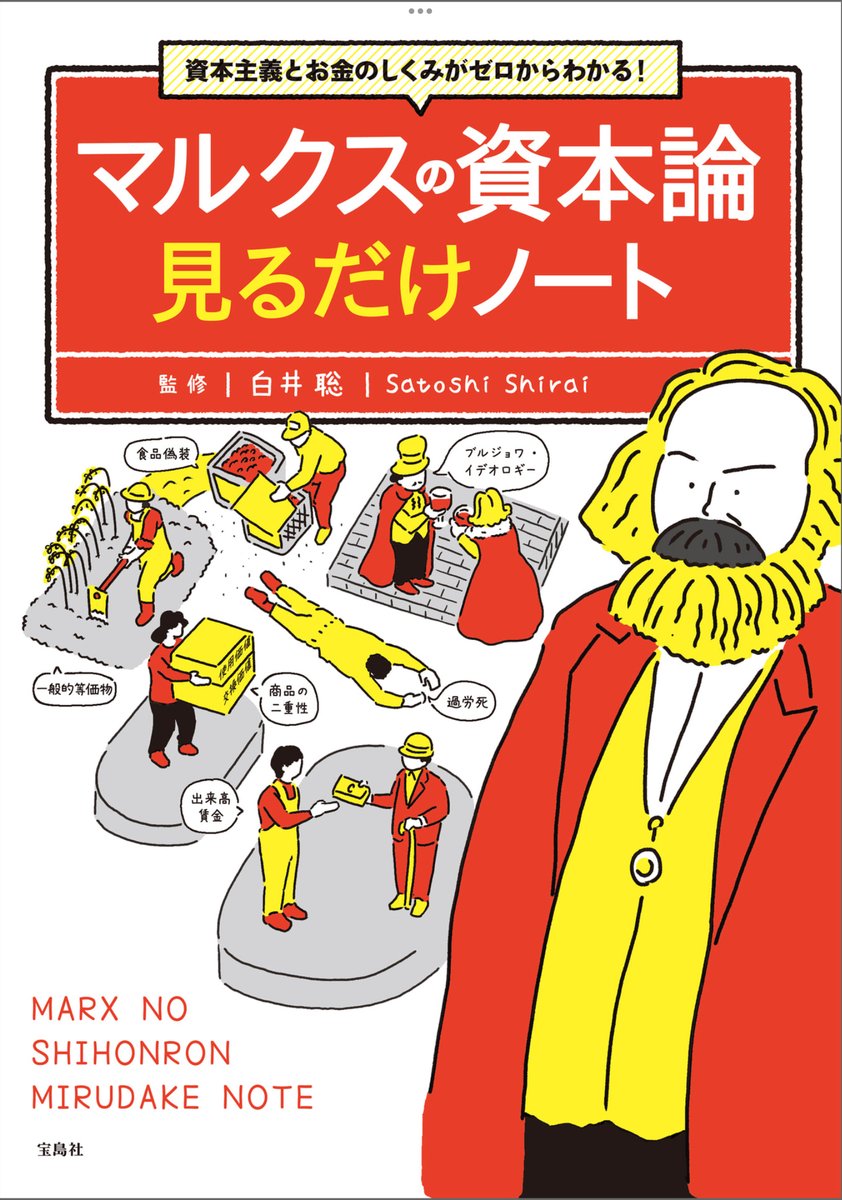 ○今日読んだ本 「資本主義とお金のしくみがゼロからわかる! マルクスの資本論 見るだけノート」(監修:白井聡/宝島社/2022年) KEY  WORD【商品の命がけの飛躍】 「商品を手に入れることは、商品と交換できるだけの貨幣を持っていれば誰でも簡単に行える。しかしながら ...