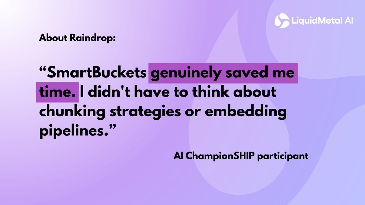 LiquidMetal AI tweet media