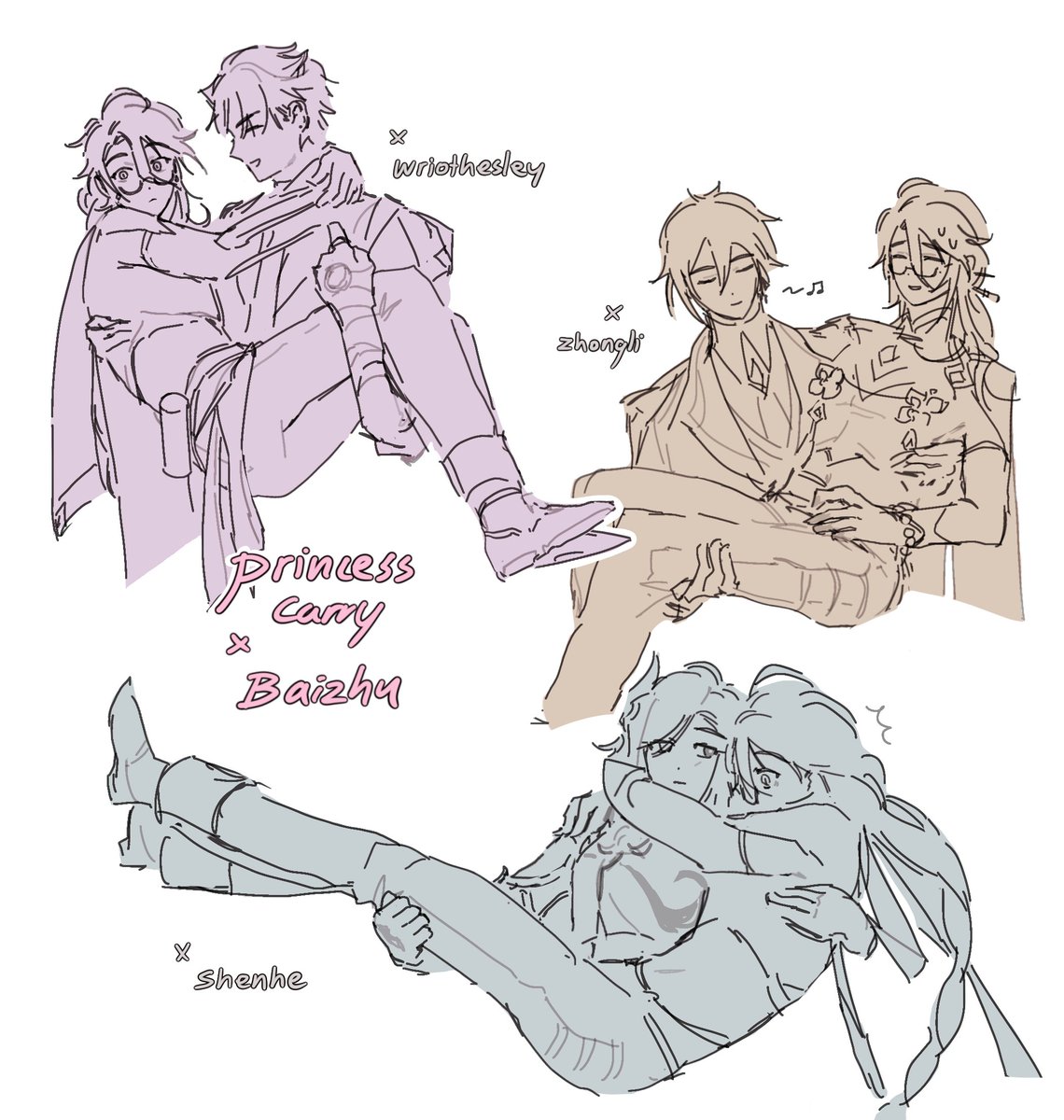 baizhu princess-carry 🎀