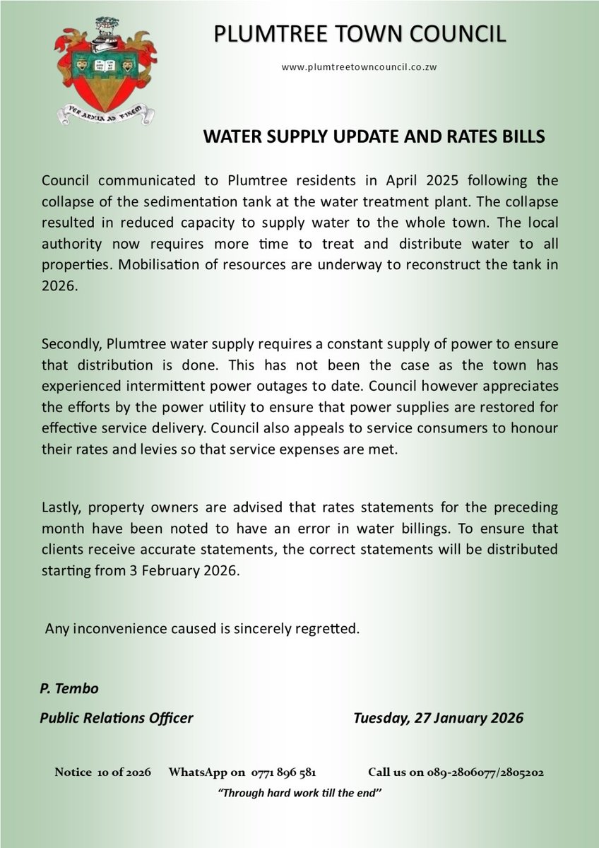 Plumtree Town Council tweet media