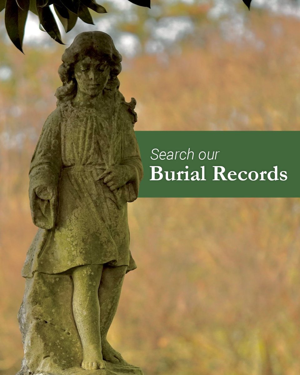 Did you know you can easily find burial records on our website? Just search by name and year to find the burial place of loved ones, ancestors, or notables.🔎

🔗Find our burial records at hollywoodcemetery.org/genealogy/buri…

📷: Bill Draper Photography